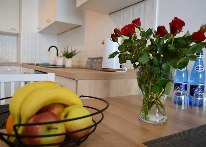 Apartament Anders Z Miejscem W Garazu I Rowerami Kołobrzeg